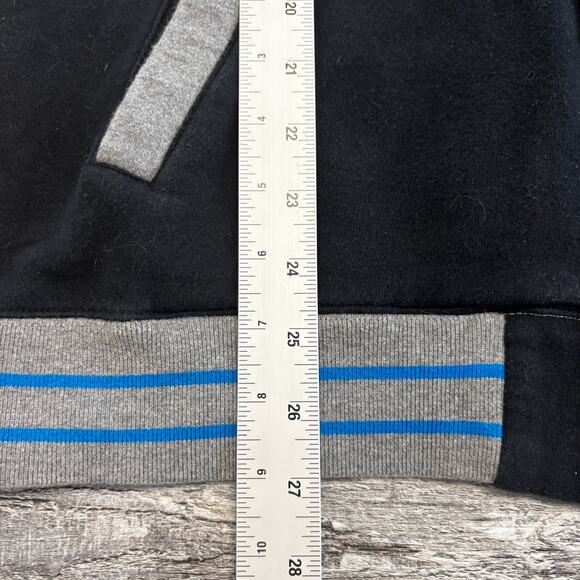 Fly Racing Black Gray‎ Mens L Motocross MVP Varsity Jacket Hoodie Snap Button - Picture 6 of 7